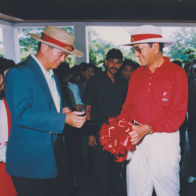 The 1994 inauguration of the club by Tun Dr. Mahathir Mohamad